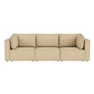 Belmore 3 Seater Modular Sofa Neutral