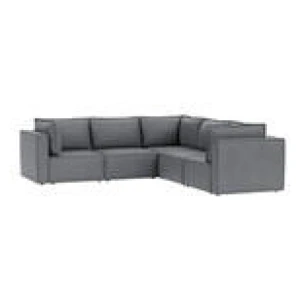 Belmore 5 Seater Modular Corner Sofa Grey