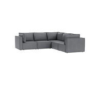 Belmore 5 Seater Modular Corner Sofa Grey