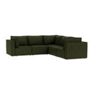 Belmore 5 Seater Modular Corner Sofa Mason Olive