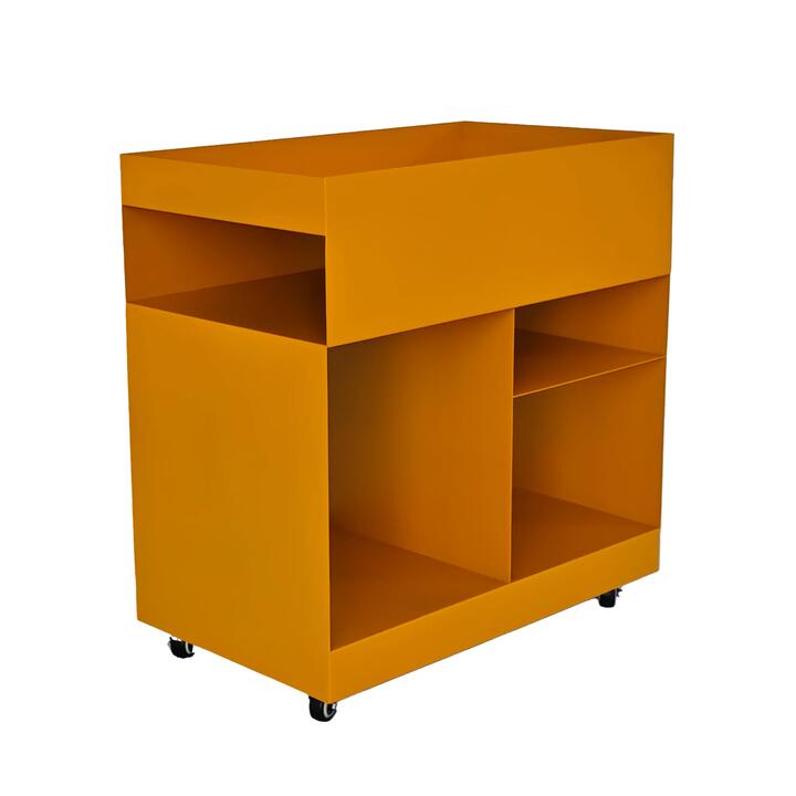 Breska 60cm Side Table - Sandy Mustard by Interior Secrets - AfterPay Available