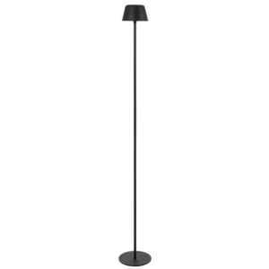 Briana Modern Standing Floor Lamp Light Metal Black Sand