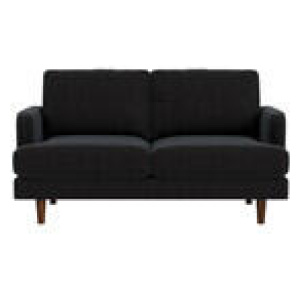 Brighton 2 Seater Sofa Black
