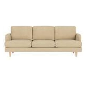Brighton 3 Seater Sofa Neutral