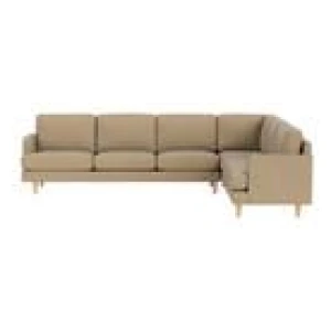 Brighton 6 Seater Modular Corner Sofa Brown