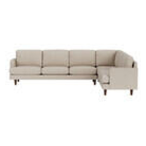 Brighton 6 Seater Modular Corner Sofa Grey