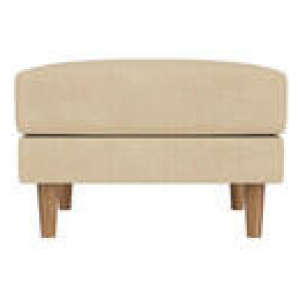 Brighton Square Ottoman Neutral