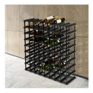 Brio 72 Bottle Wine Rack Black