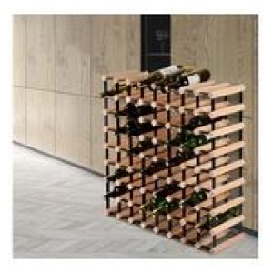 Brio Wine Rack 72 Bottle Pine Brown Medium