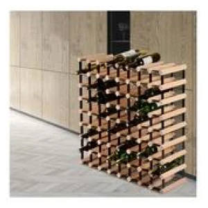 Brio Wine Rack 72 Bottle Pine Brown Medium