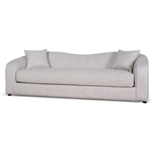 Brunora 3 Seater Sofa - Pale Beige by Interior Secrets - AfterPay Available