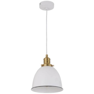 CEREMA Pendant Lamp Light Interior ES 40W White Ellipse OD205mm x L235mm