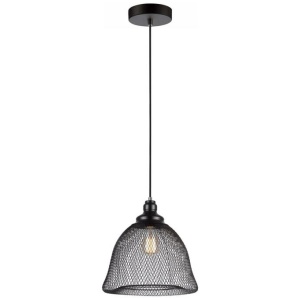 CHEVEUX Pendant Lamp Light Interior ES Black Mesh Bell OD330mm