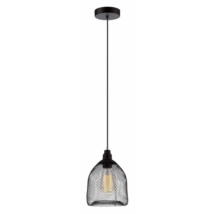 CHEVEUX Pendant Lamp Light Interior ES Black Mesh Bird Cage OD170mm