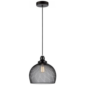 CHEVEUX Pendant Lamp Light Interior ES Black Mesh Large Wine Glass OD280mm