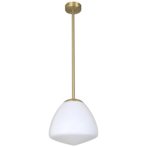 CIOTOLA Pendant Lamp Light Interior ES Antique Brass / Frosted Tipped Dome Glass OD220mm