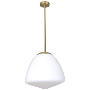 CIOTOLA Pendant Lamp Light Interior ES Antique Brass / Frosted Tipped Dome Glass OD350mm