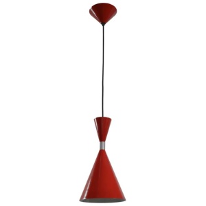 CLASSIC Pendant Lamp Light Interior ES Red Cone OD160mm