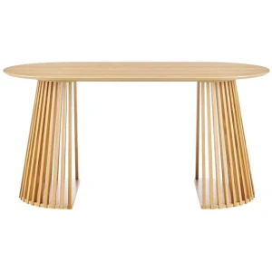 Calandra Rectangle Kitchen Dining Table 160cm Oak
