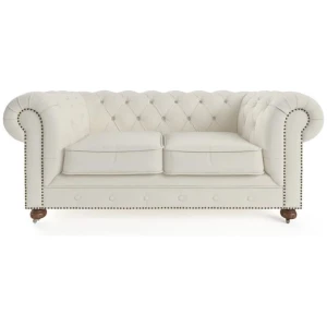 Camden Chesterfield 2 Seater Sofa Classic Cream