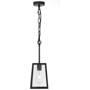 Cantena Vintage Pendant Hanging Lamp Light Glass Solid Brass Clear Black