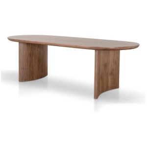 Cardenas 2.4m Dining Table - Walnut by Interior Secrets - AfterPay Available