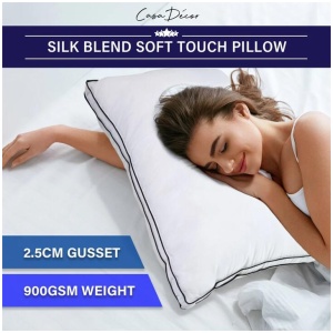 Casa Decor Silk Blend Pillow - Single Pack