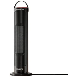 Ceramic Tower Heater Electric Portable Oscillating Remote Control 2000W