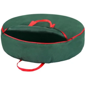 Christmas Garland Wreath Storage Bag Baubles Ornaments Container