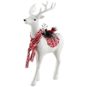 Christmas Reindeer 45cm Glitter Deer Ornaments Party Decorations