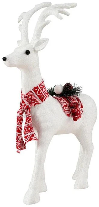 Christmas Reindeer 60cm Glitter Deer Ornaments Party Decorations