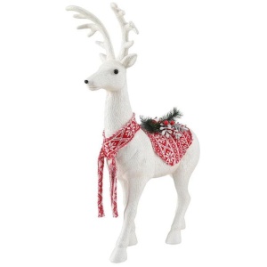 Christmas Reindeer 80cm Glitter Deer Ornaments Party Decorations