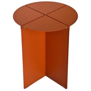 Cintara 38cm Round Side Table - Terracotta by Interior Secrets - AfterPay Available
