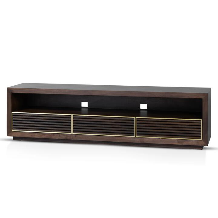 Claude 2m TV Entertainment Unit - Walnut by Interior Secrets - AfterPay Available