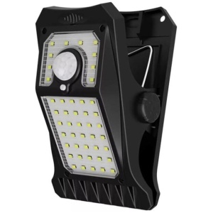 Clip-On Solar LED Light Outdoor Motion Sensor 45 LEDs IP65 Waterproof Security Wall Light