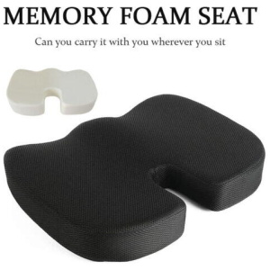 Coccyx Seat Cushion Ergonomic Posture Car AU Relieve Sciatica Back Tailbone Pain