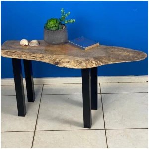 Coffee side table Silky Oak handmade