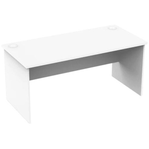 Collins Wooden Executive Straight Work Computer Office Desk 150cm - White