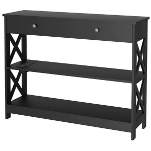 Console Table 3-tier USB Outlets