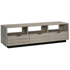 Cora Lowline Entertainment Unit TV Stand W/ 3-Drawers - Split Oak