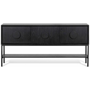 Curtis 1.8m Console Table - Black by Interior Secrets - AfterPay Available