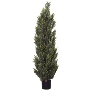 Cypress Pine 150cm Artificial Faux Plant Tree Decorative In Pot Green