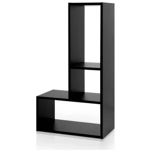 DIY L Shaped Display Shelf - Black