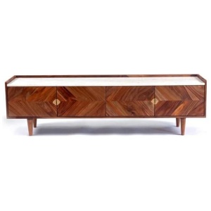 Dado Lowline Entertainment Unit TV Stand Storage Cabinet 160cm