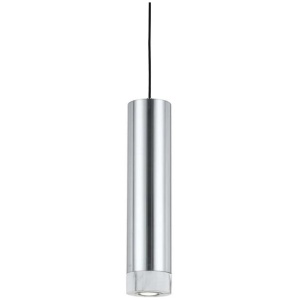 Dakota Contemporary Pendant Hanging Lamp Light Aluminium Silver White Marble