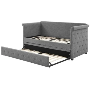 Daybed and Pull Out Trundle - Charcoal