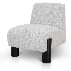 Deandre Armchair - Charcoal White Boucle by Interior Secrets - AfterPay Available