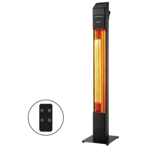 Devanti Radiant Tower Heater Electric Portable Remote Control 2000W Heating