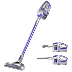 Devanti Stick Vacuum Cleaner Bagless Cordless 150W Purple