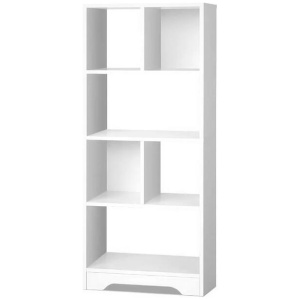 Display Shelf Bookcase Storage Cabinet Bookshelf Bookcase Home Office White